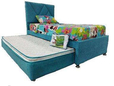 Cama Auxiliar Azul